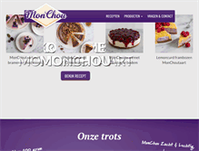 Tablet Screenshot of monchou.nl